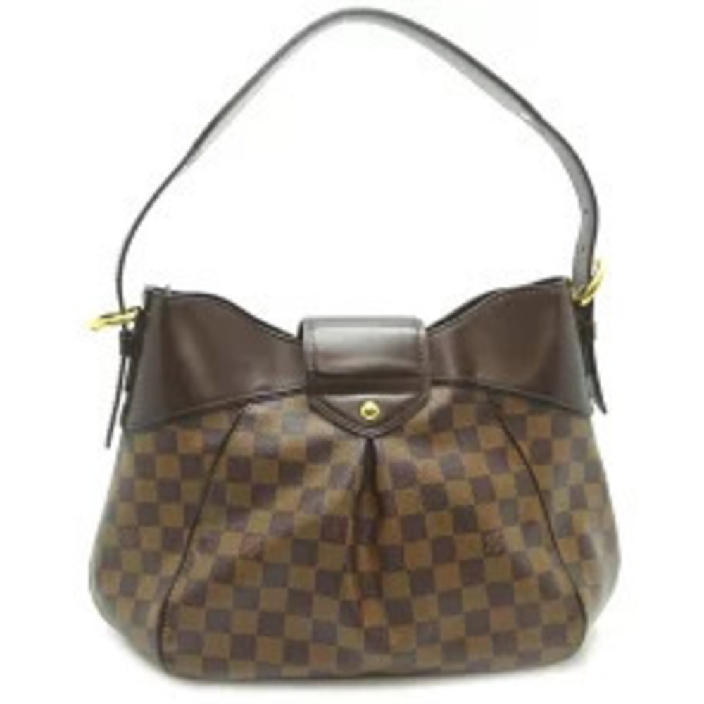 Louis Vuitton Damier Brown Ebene Bag Sistina Shoulder Brown